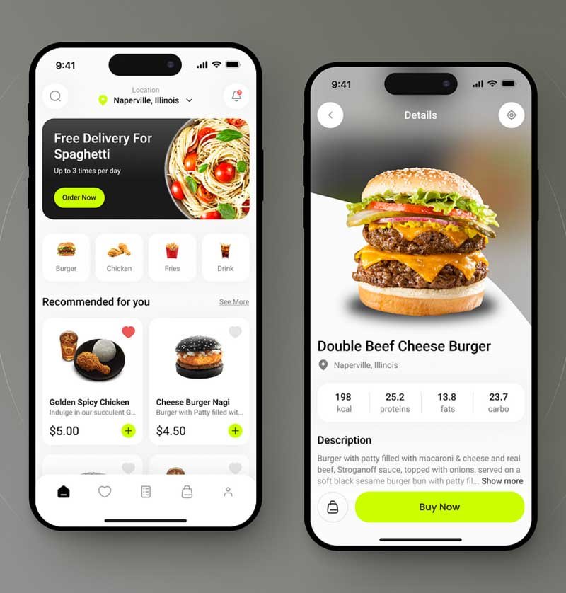 Food Delivery Mobile App.
